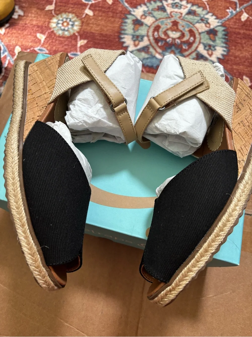 Bare traps Odetta Espadrille Wedge Sandal size 9.5M